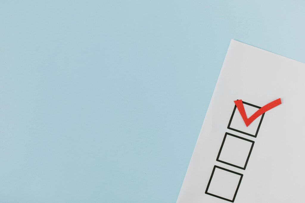 Kostenloses Stock Foto zu abstimmung, abstrakte form, aktiviertes kontrollkästchen