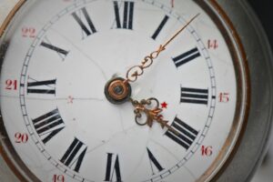 Nahaufnahmefoto Der Uhr